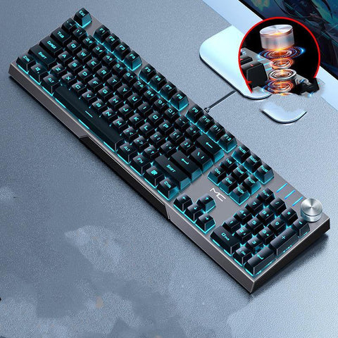 High Special Axis Wired Mechanical Keyboard 104-key Backlit Gaming - Gamer Z Paradise