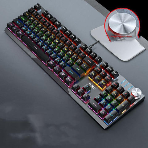 High Special Axis Wired Mechanical Keyboard 104-key Backlit Gaming - Gamer Z Paradise