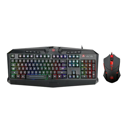 Illuminated gaming keyboard and mouse set - Gamer Z Paradise