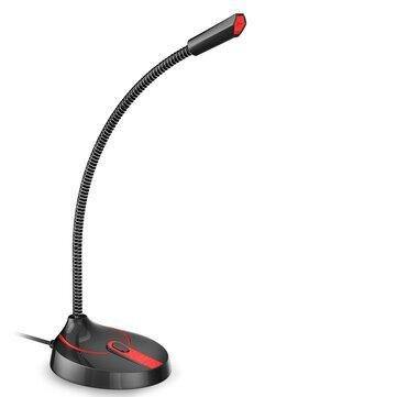 Jies F12 Gooseneck Desktop Computer 360o Omnidirectional Gaming Microphone USB Version for PC Laptop Office - Gamer Z Paradise