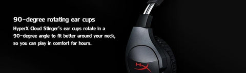 Kingston HyperX Gaming Headset Cloud Stinger Headphones With a microphone - Gamer Z Paradise