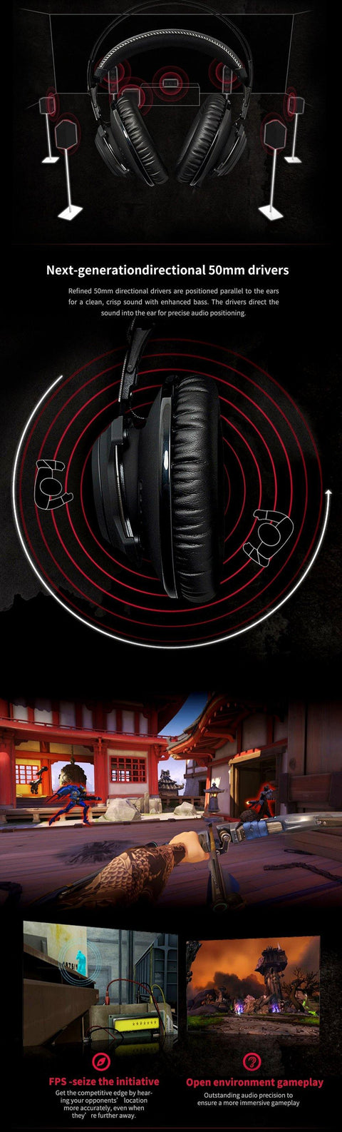 Kingston HyperX headphone Cloud Revolver S Gaming Headset with Dolby 7.1 Surround Sound for PC, PS4, PS4 PRO, Xbox One, - Gamer Z Paradise