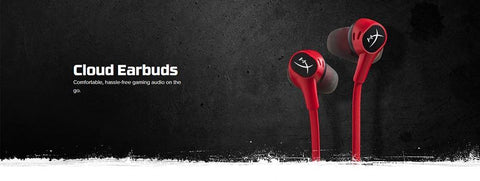 Kingston In-Ear headset HyperX Cloud Earbuds Gaming Headset With a microphone Immersive in-game audio - Gamer Z Paradise