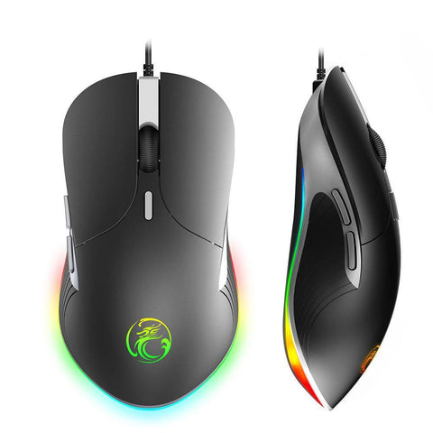 LED Gaming Mouse 6400 DPI USB Ergonomic Mause - Gamer Z Paradise