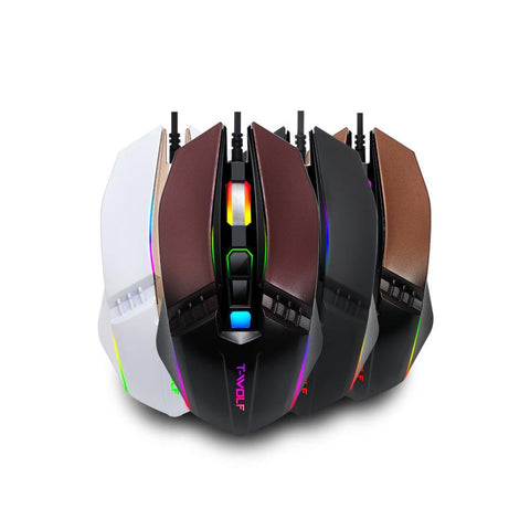 Luminescent wire mouse - Gamer Z Paradise