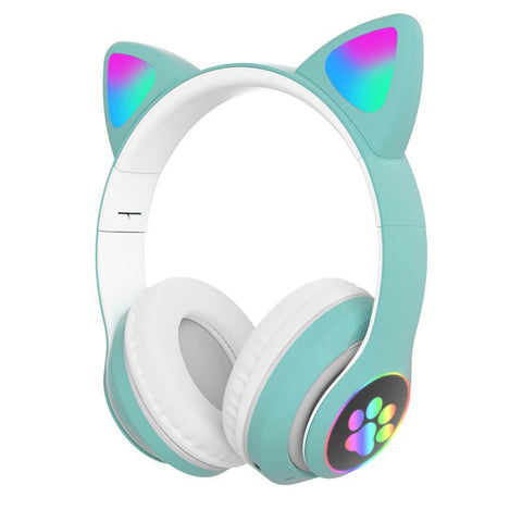 Luminous Bluetooth headset cat ear headset - Gamer Z Paradise