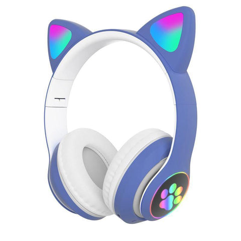 Luminous Bluetooth headset cat ear headset - Gamer Z Paradise