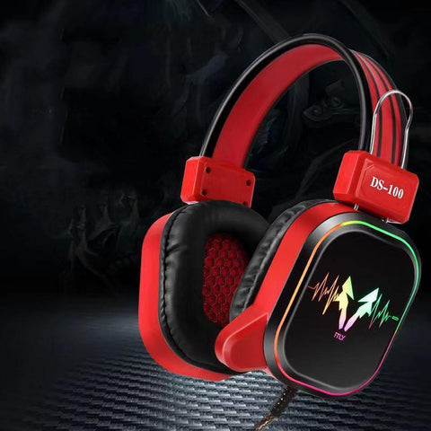M5 Gaming Headset RGB Colorful Luminous Anti-Noise Heavy Bass Cable - Gamer Z Paradise