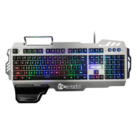 Metal Gaming Keyboard Backlit Keyboard Office - Gamer Z Paradise