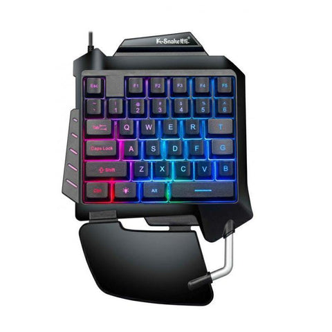 Mobile Game Throne One-Handed Keyboard Set Colorful - Gamer Z Paradise
