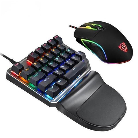 Motospeed Single Hand Mechanical keyboard - Gamer Z Paradise