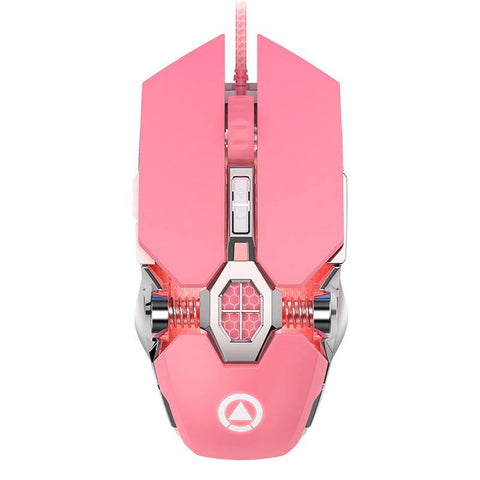 Mouse Game Light-Emitting Wired Machinery Gaming Macro Mute Computer Accessories - Gamer Z Paradise