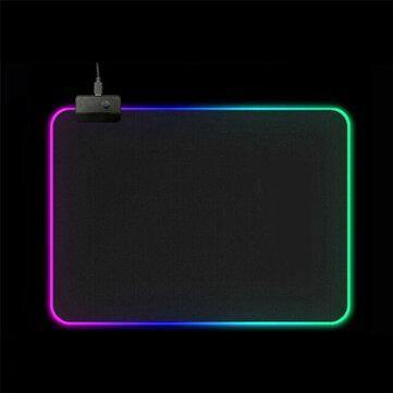 Mouse Pad Large RGB LED Gaming Mouse Pad Gamer Mousepad LED Light Illuminated USB Wired Colorful Luminous Non-Slip Mouse Mice - Gamer Z Paradise