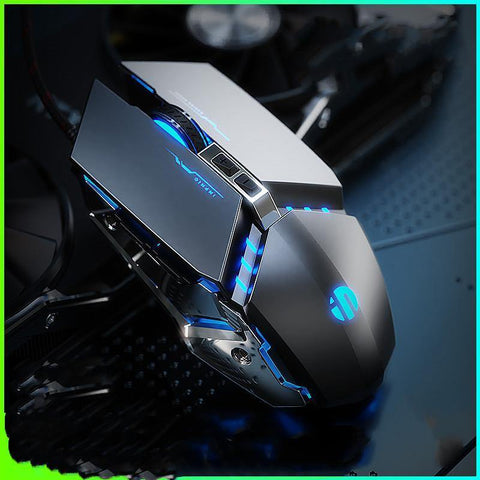 Mute Gaming Laptop Computer Office Desktop Home Internet Cafe Mechanical Mouse - Gamer Z Paradise
