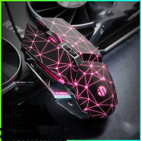 Mute Gaming Laptop Computer Office Desktop Home Internet Cafe Mechanical Mouse - Gamer Z Paradise