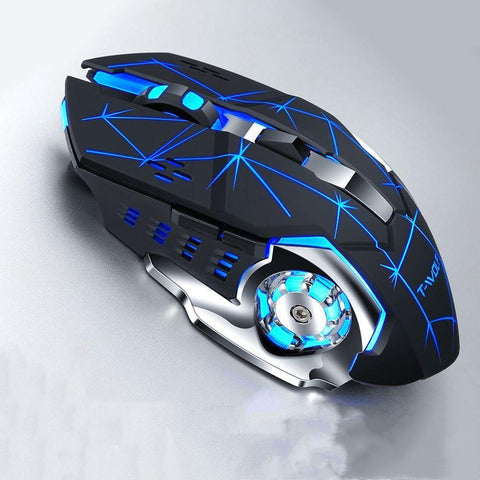 New Rechargeable Wireless Mouse Mute Office Gaming Laptop Creative Wireless Mouse - Gamer Z Paradise