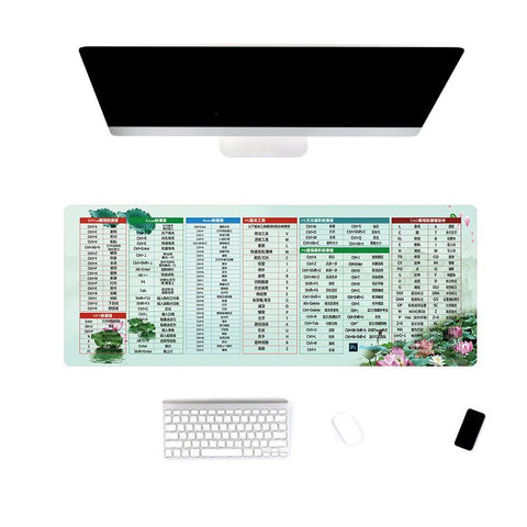 Office pad lock oversized mouse pad - Gamer Z Paradise