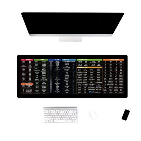 Office pad lock oversized mouse pad - Gamer Z Paradise