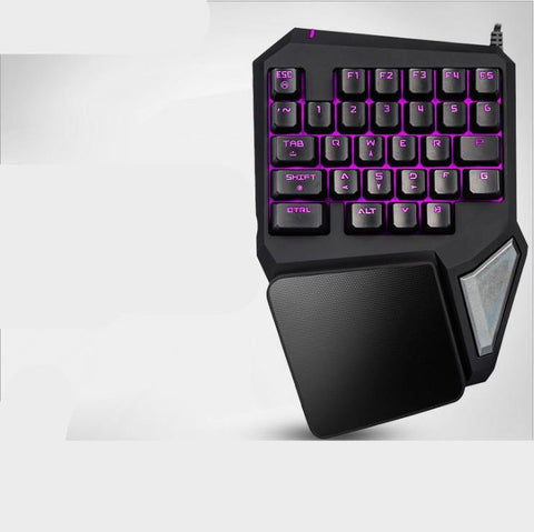 One-Handed Gaming Keyboard Set - Gamer Z Paradise