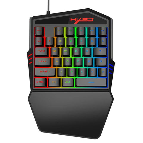 One-Handed Gaming Keyboard Set - Gamer Z Paradise
