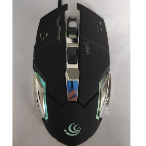 One-handed wired mechanical keyboard green axis set game gun god throne left hand small keyboard and mouse - Gamer Z Paradise