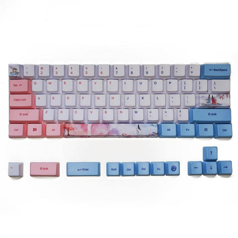 PBT sublimation keycap OEM high compatibility - Gamer Z Paradise