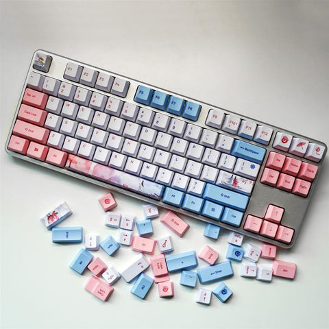 PBT sublimation keycap OEM high compatibility - Gamer Z Paradise