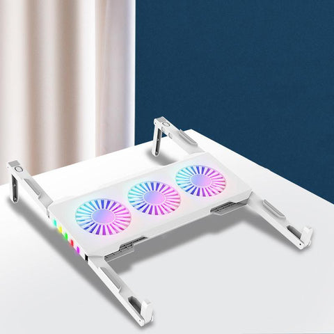 Portable Slim Smart Laptop Cooling Pad USB 3 Fans Gaming Laptop Cooler Fan For 17 Inch Cooler Plug Play For Notebook PC Laptop - Gamer Z Paradise