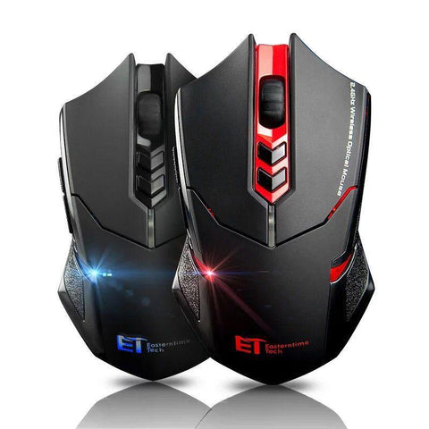 Power-Saving Silent Luminous Wireless Mouse - Gamer Z Paradise