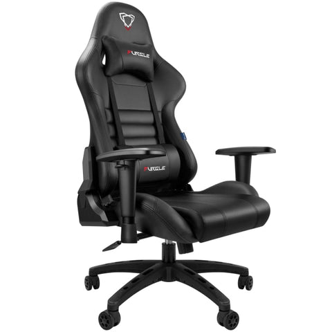 Furgle | Pro Series Gaming Chair with Comfortable Lumbar Support (Red & Black) | Gaming Chair