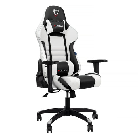 Furgle | Pro Series Gaming Chair with Comfortable Lumbar Support (Red & Black) | Gaming Chair