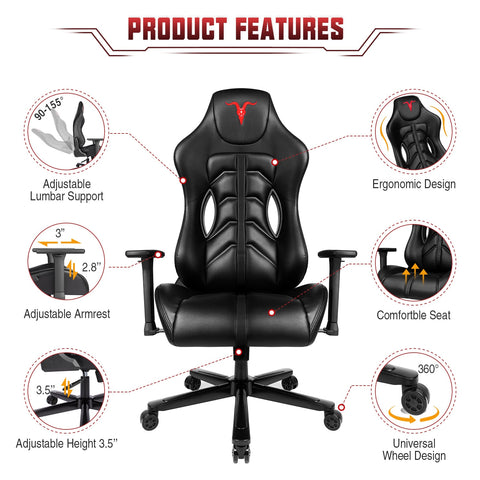 Furgle | GPRO Racing Style Gaming Chair | Gaming Chair