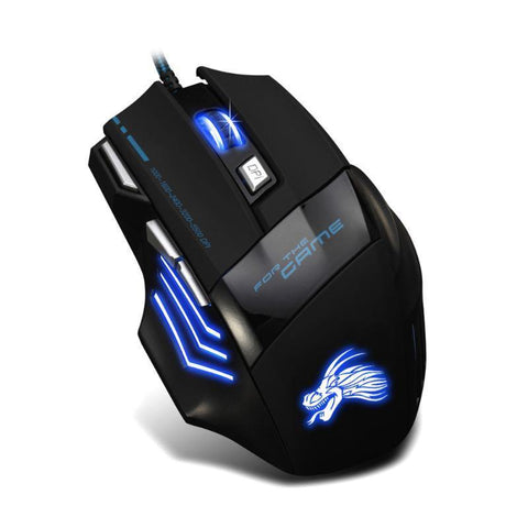 Professional Wired Gaming Mouse 5500DPI Adjustable 7 Buttons - Gamer Z Paradise