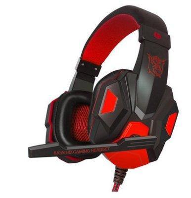 Pu mind pc780 black blue head game Gaming Headset computer YY voice with Mike black blue light headphones - Gamer Z Paradise