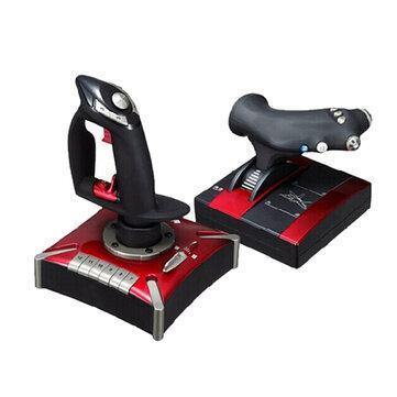 PXN PXN-2119II Wired Vibration Game Controller Joystick Flight Rocker USB Simulator Gamepad for Computer PC Games - Gamer Z Paradise