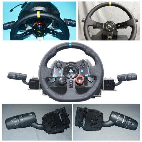 Racing Simulator Steering Wheel Turning Headlights for G29 G27 T300 T500 GT EuroTruck Sensitive Practical Gaming Luces De - Gamer Z Paradise