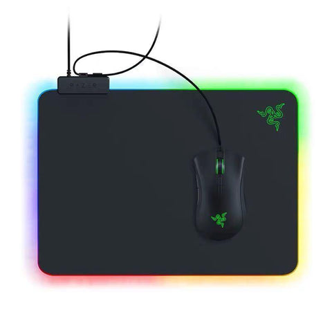 Razer Firefly Hard V2 RGB Game Mouse Pad Can Customize The Built-in Cable Non Slip Rubber Base - Gamer Z Paradise