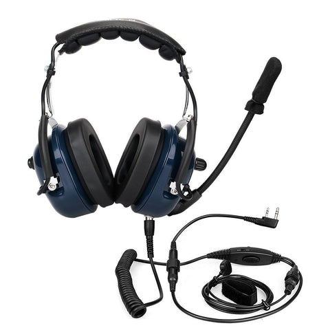 Retevis EH050K Double Needle Headphones with K Head - Gamer Z Paradise