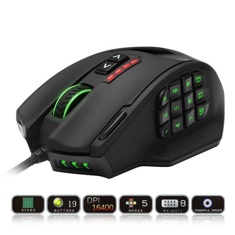 RGB backlit gaming mouse - Gamer Z Paradise
