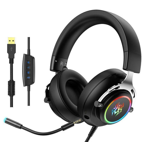 RGB headset gaming wired headset - Gamer Z Paradise