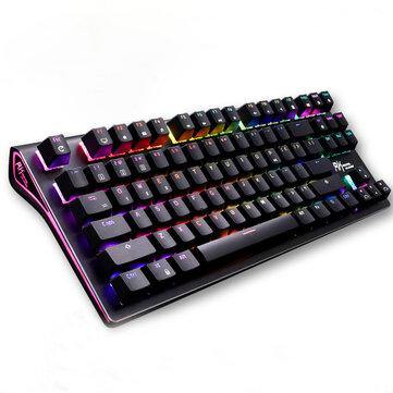 Royal Kludge G87 87 Keys Mechanical Gaming Keyboard Wireless bluetooth 3.0 USB Wired RGB Keyboard - Gamer Z Paradise