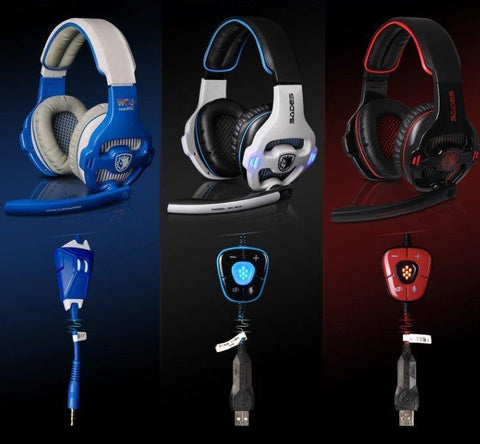 SA-903 Gaming Headset Headset USB Professional Computer E-sports Headset with Microphone - Gamer Z Paradise