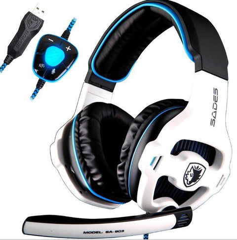 SA-903 Gaming Headset Headset USB Professional Computer E-sports Headset with Microphone - Gamer Z Paradise