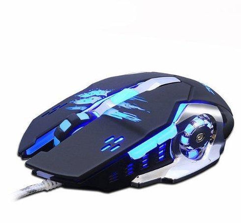 Silent mute computer notebook wired gaming mouse - Gamer Z Paradise