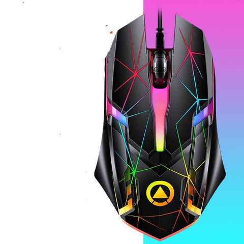 Silver carving G6 wired USB luminous mouse game computer accessories cross border wholesale manufacturer spot eBay - Gamer Z Paradise