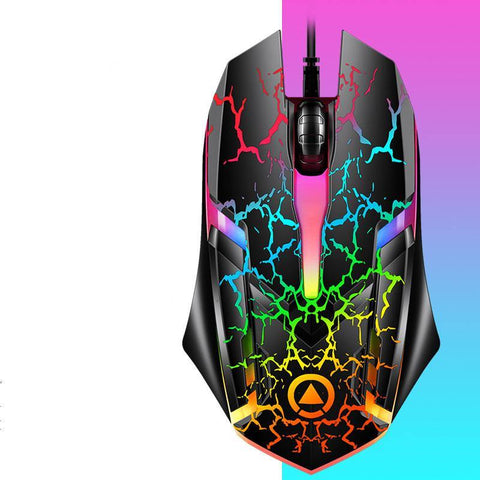 Silver carving G6 wired USB luminous mouse game computer accessories cross border wholesale manufacturer spot eBay - Gamer Z Paradise