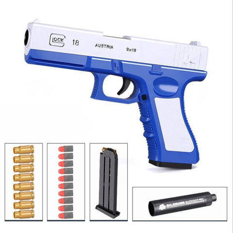 Soft Shell Toy Pistol - Gamer Z Paradise