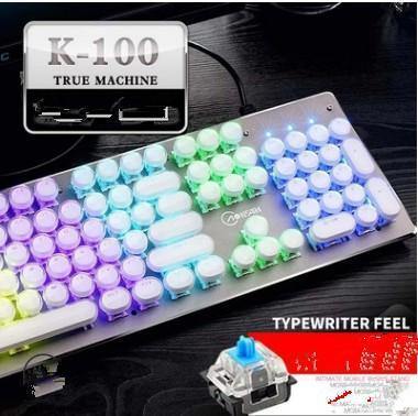 Steampunk Retro Keyboard - Gamer Z Paradise