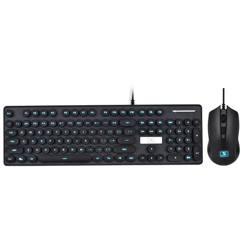Steampunk Retro Keyboard And Mouse Set Gaming Keyboard And Mouse Set - Gamer Z Paradise