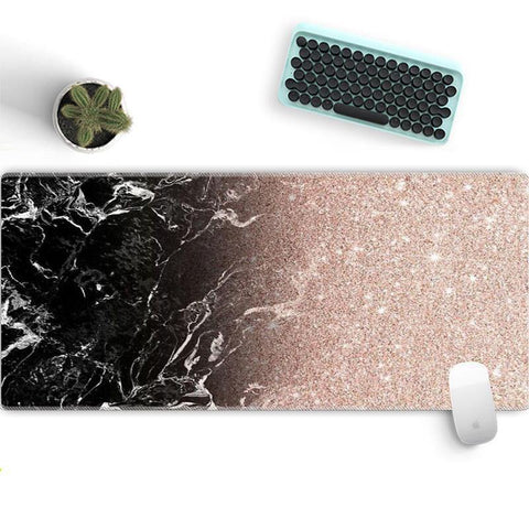 Texture Anime Mouse Pad Large Lock Edge Internet Cafe Internet Cafe Computer Desk Keyboard Pad - Gamer Z Paradise